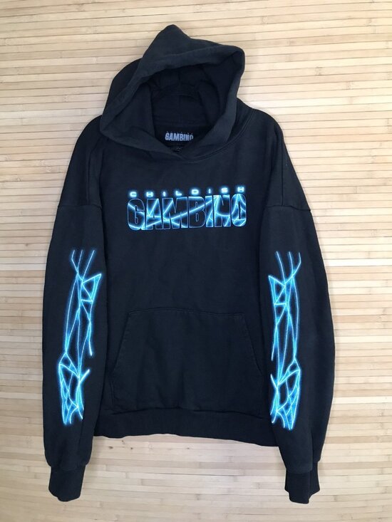 Childish Gambino Other - Mens Childish Gambino The New World Tour Hoodie Sweatshirt Double Sided XXXL 3XL